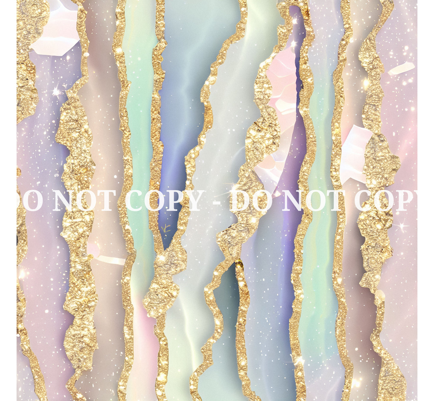 UNICORN GLAM AGATE PATTERN VINYL - MULTIPLE VARIATIONS