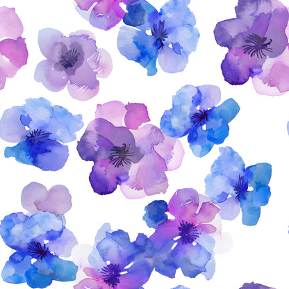 BLUE AND PURPLE FLOWERS - MULTIPLE VARIATIONS