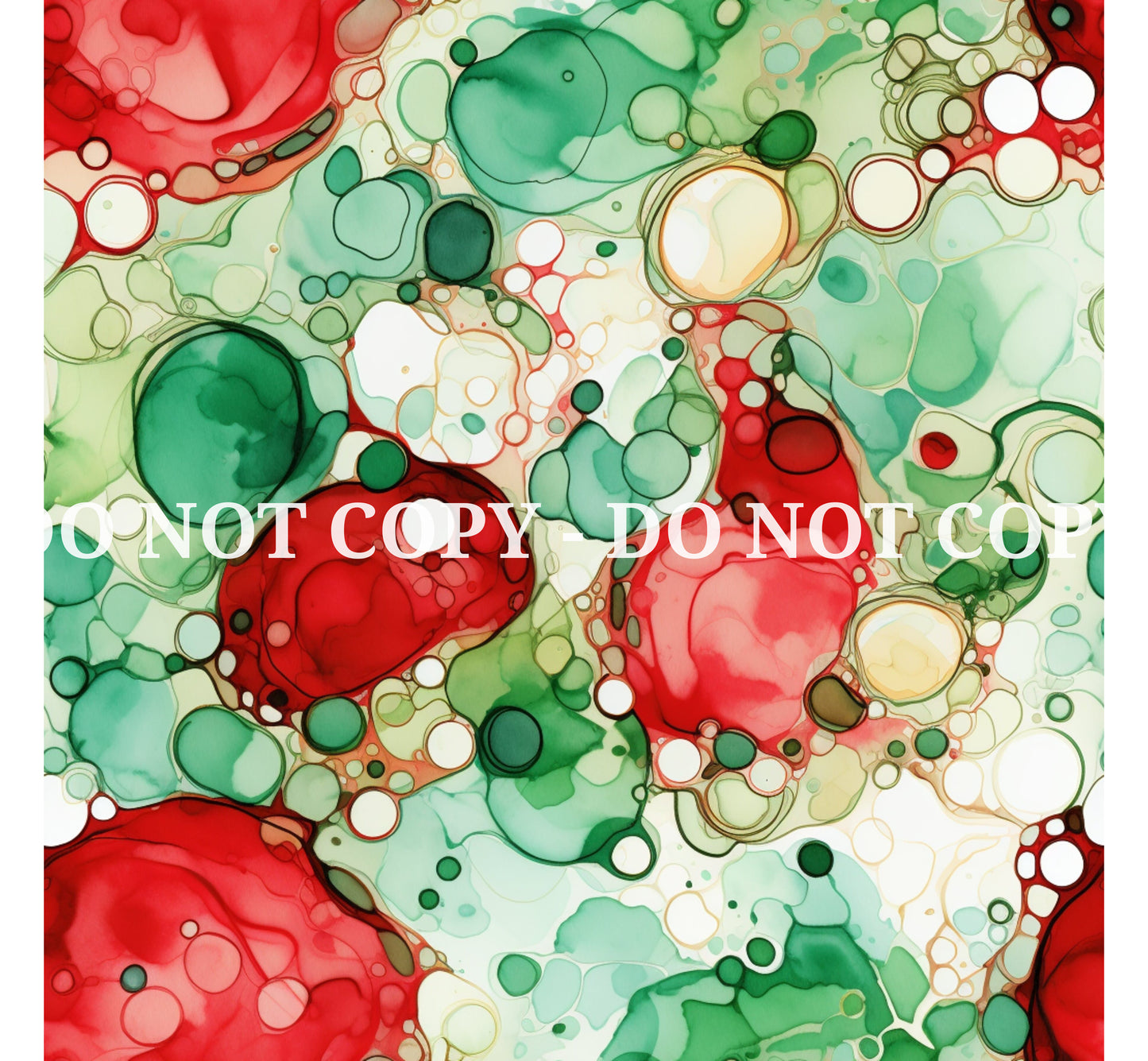 CHRISTMAS INK PATTERN VINYL - MULTIPLE VARIATIONS