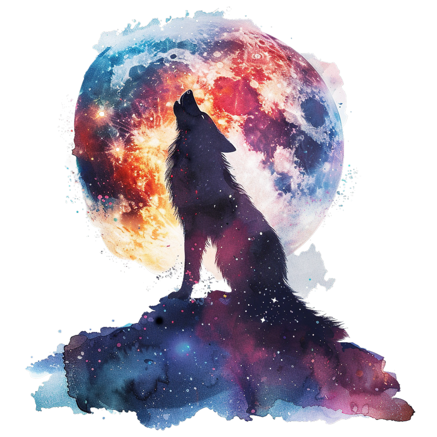 WOLF MOON - Decals