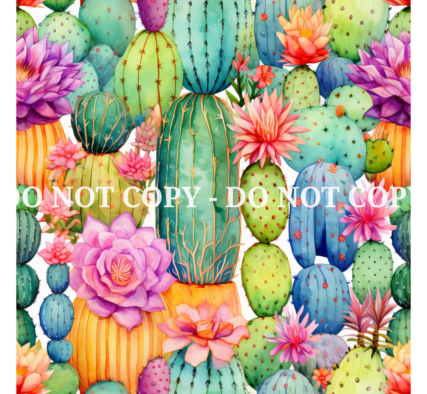 CACTUS DELIGHT PATTERN VINYL - MULTIPLE VARIATIONS