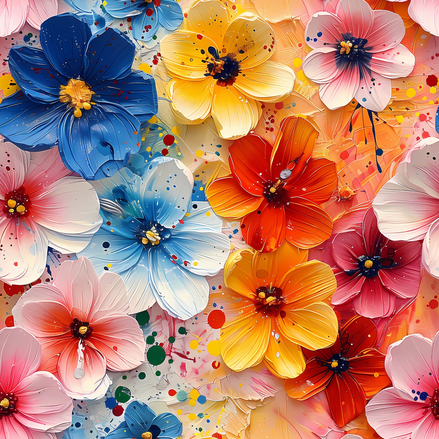 VIBRANT FLOWER - MULTIPLE VARIATIONS