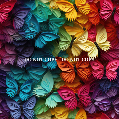 3D BUTTERFLIES - MULTIPLE VARIATIONS