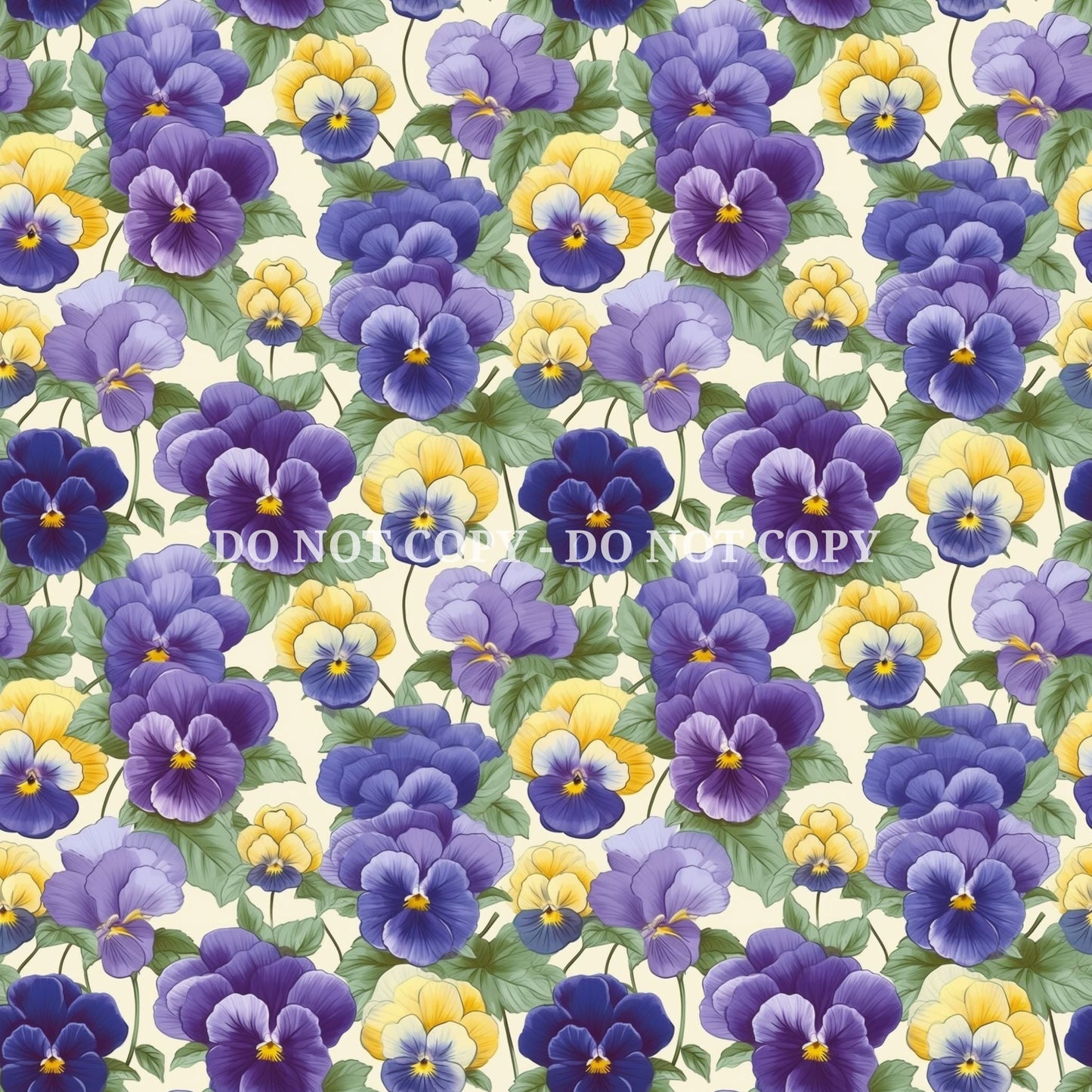 PANSEY FLOWERS - MULTIPLE VARIATIONS