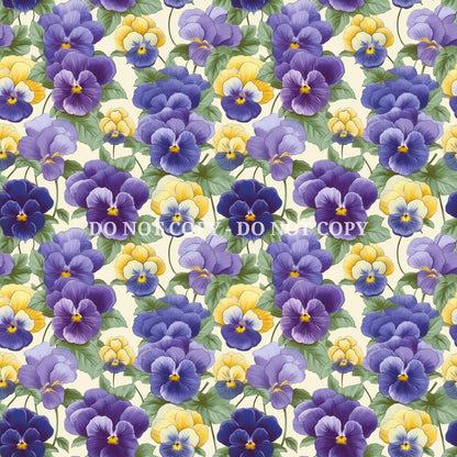 PANSEY FLOWERS - MULTIPLE VARIATIONS