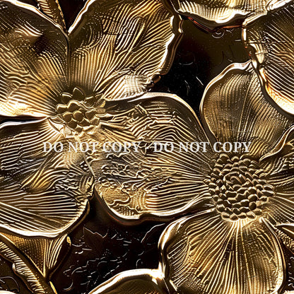 EMBOSSED FLORAL METAL - MULTIPLE VARIATIONS