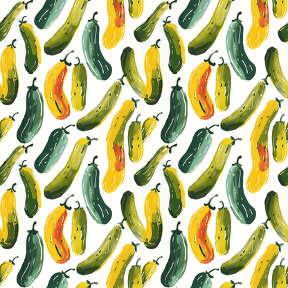 PICKLES PATTERN VINYL - MULTIPLE VARIATIONS