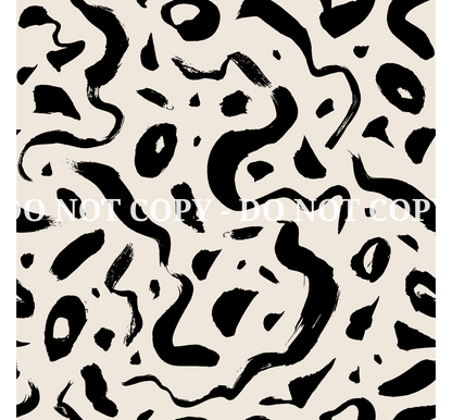 BLACK AND IVORY PATTERN VINYL - MULTIPLE VARIATIONS