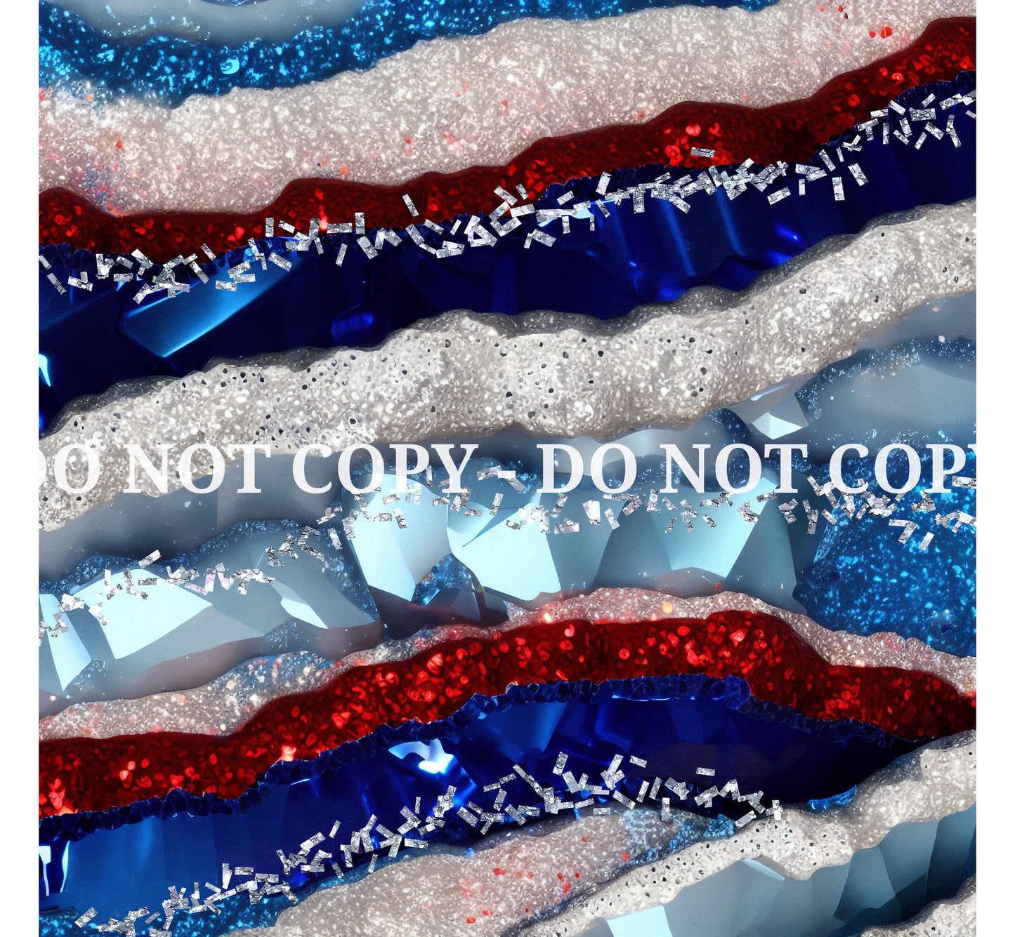 PATRIOTIC GLAM AGATE PATTERN VINYL - MULTIPLE VARIATIONS