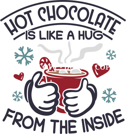 HOT CHOCOLATE- MULTIPLE VARIATIONS - WHITE CAST DECALS