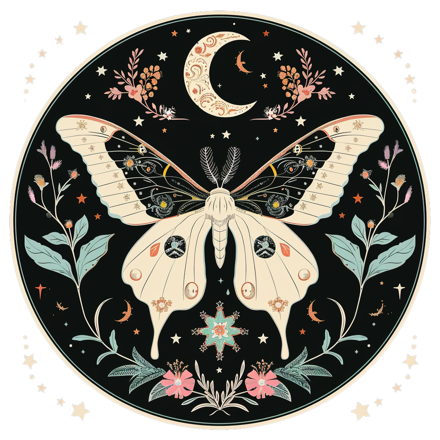 MOON MOTH - Decals