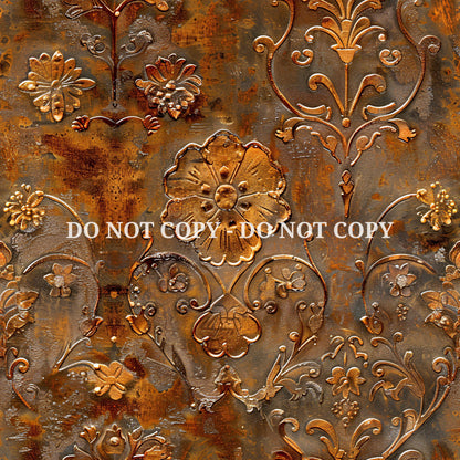 RUSTED METAL FLORAL - MULTIPLE VARIATIONS
