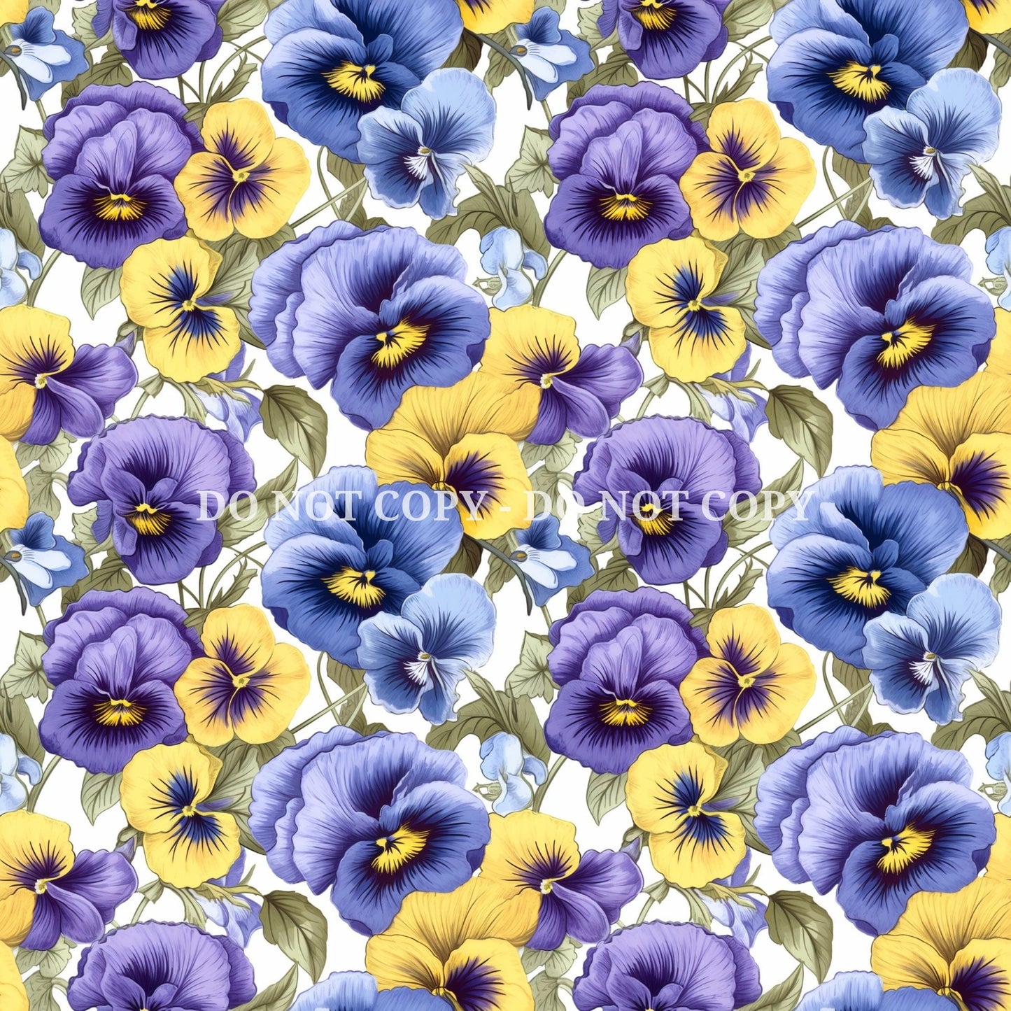 PANSEY FLOWERS - MULTIPLE VARIATIONS