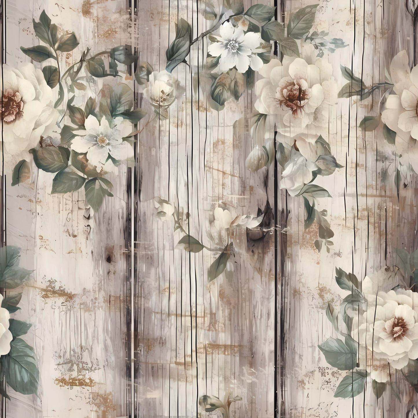 VINTAGE SHABBY CHIC VINYL - MULTIPLE VARIATIONS