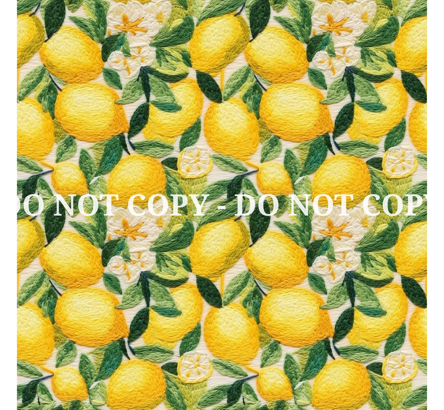 COZY LEMON PATTERN VINYL - MULTIPLE VARIATIONS