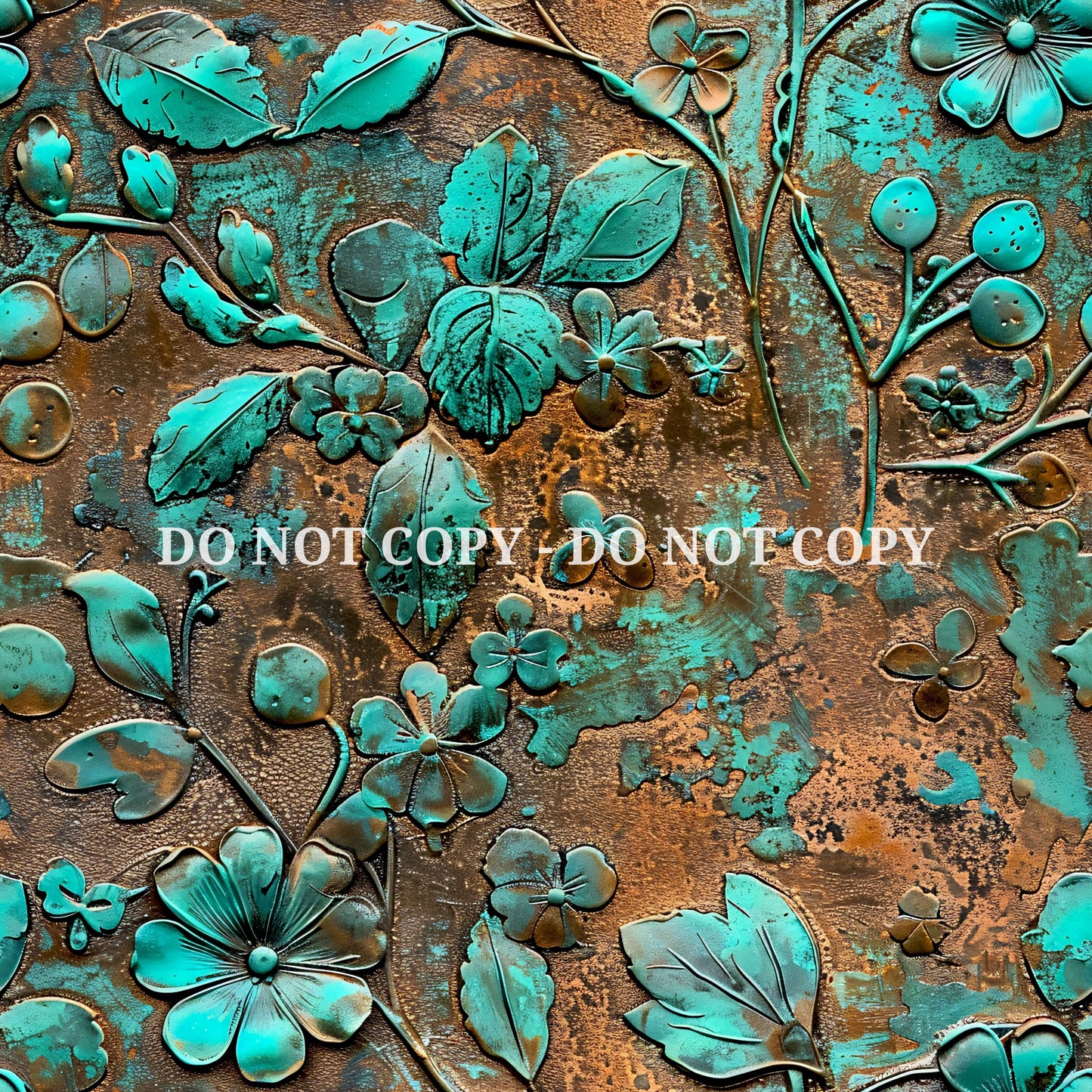 RUSTED METAL FLORAL - MULTIPLE VARIATIONS