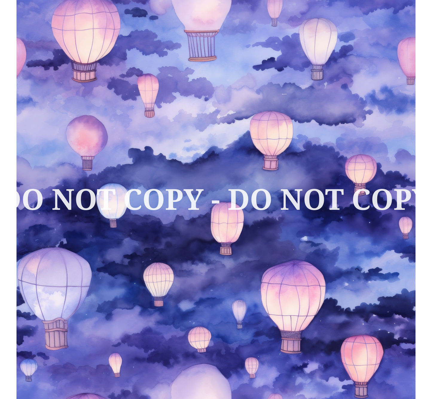 SKY LANTERNS PATTERN VINYL - MULTIPLE VARIATIONS