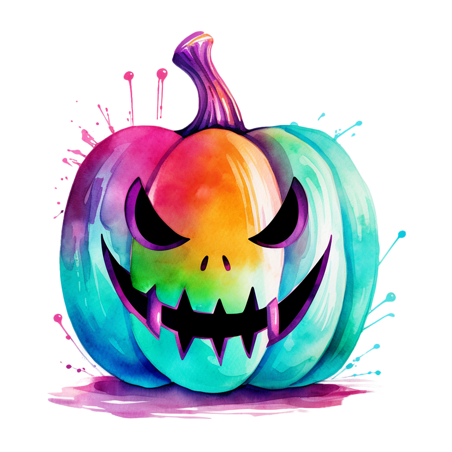 CUTE NEON HALLOWEEN - Decals