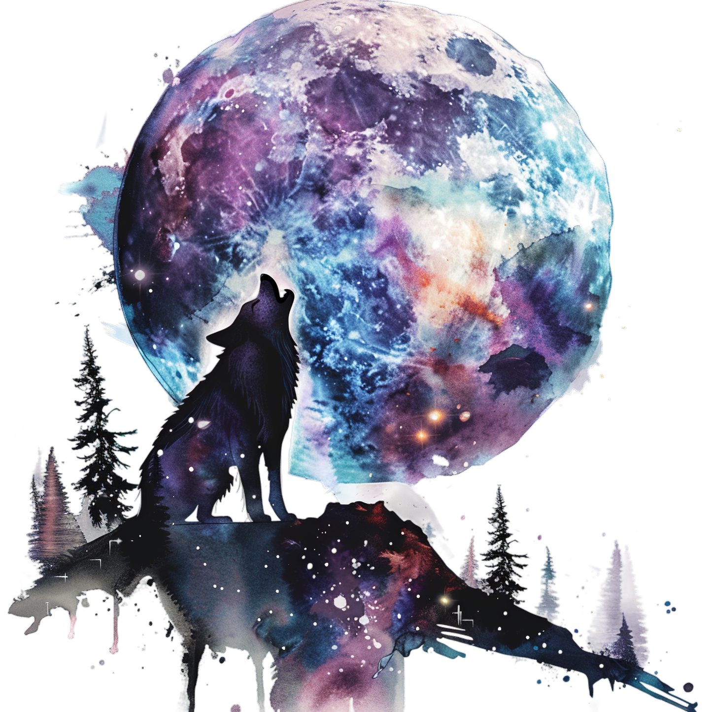 WOLF MOON - Decals