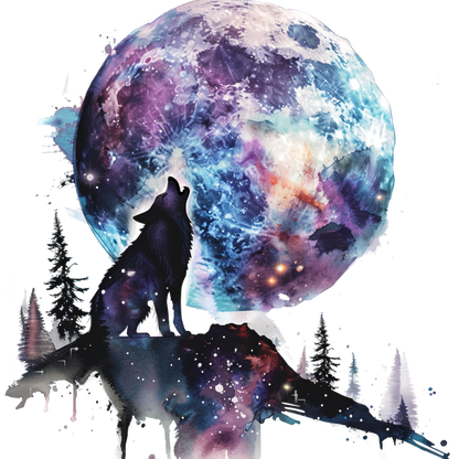 WOLF MOON - Decals