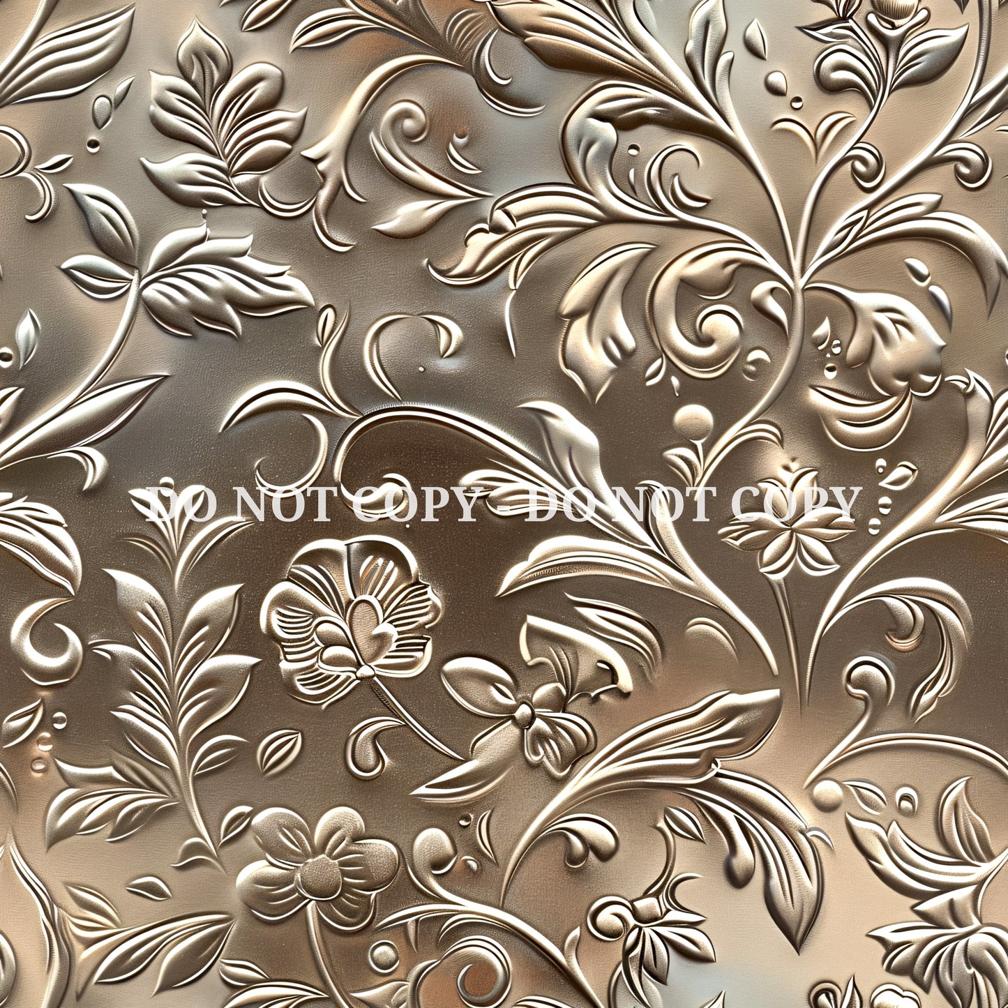 EMBOSSED FLORAL METAL - MULTIPLE VARIATIONS