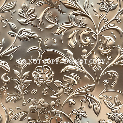 EMBOSSED FLORAL METAL - MULTIPLE VARIATIONS