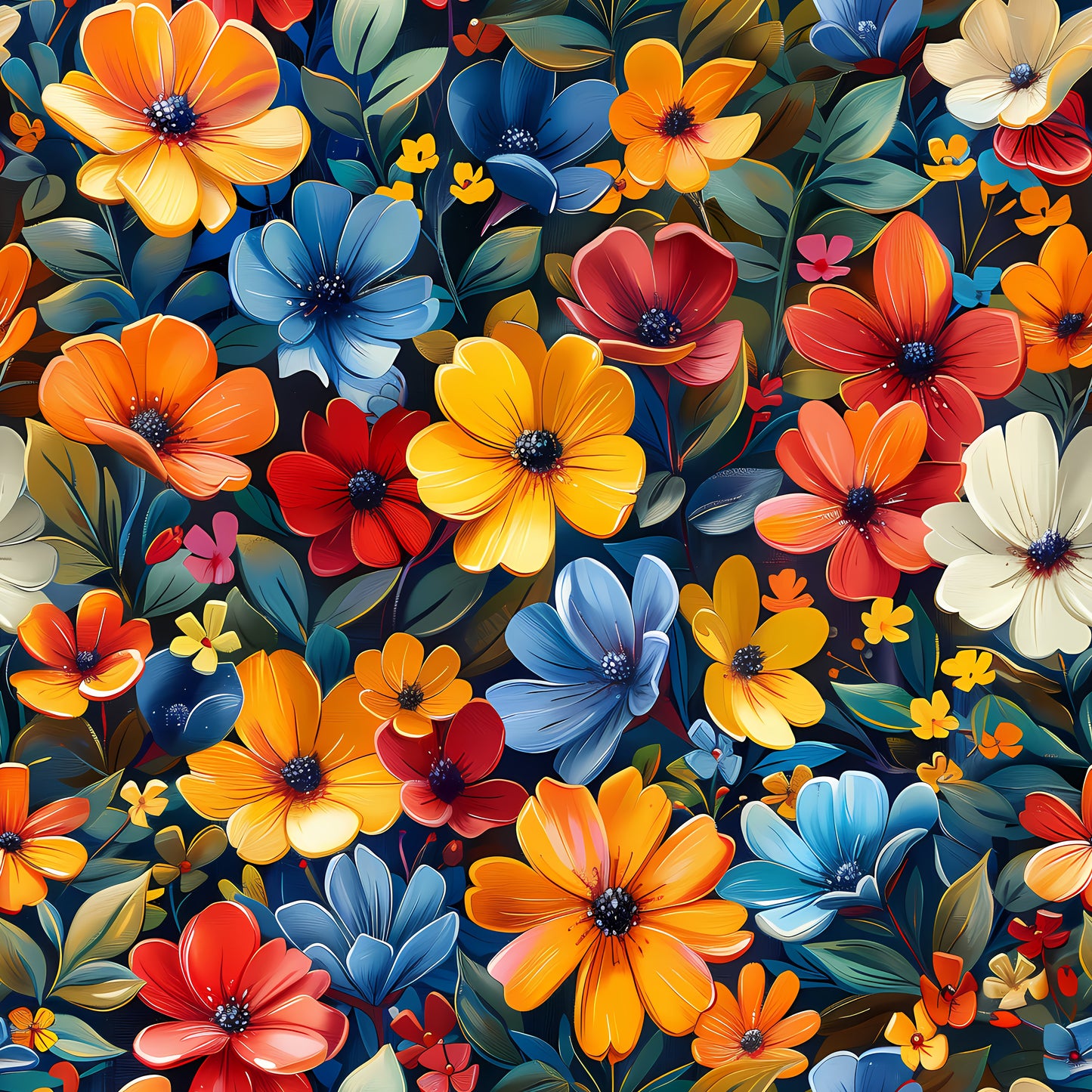 VIBRANT FLOWER - MULTIPLE VARIATIONS