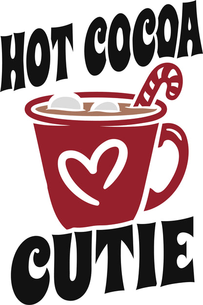 HOT CHOCOLATE- MULTIPLE VARIATIONS - WHITE CAST DECALS