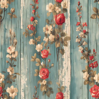 VINTAGE SHABBY CHIC VINYL - MULTIPLE VARIATIONS