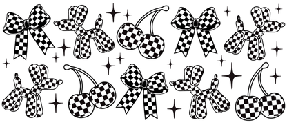 CHECKER BALLOON DOG - CAN WRAP