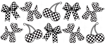 CHECKER BALLOON DOG - CAN WRAP