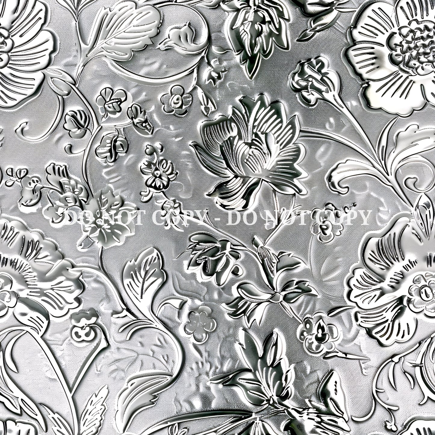 EMBOSSED FLORAL METAL - MULTIPLE VARIATIONS