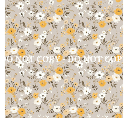 COTTAGE CORE PATTERN VINYL -  MULTIPLE VARIATIONS