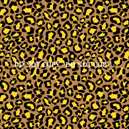 WILD LEOPARD PATTERN VINYL - MULTIPLE VARIATIONS