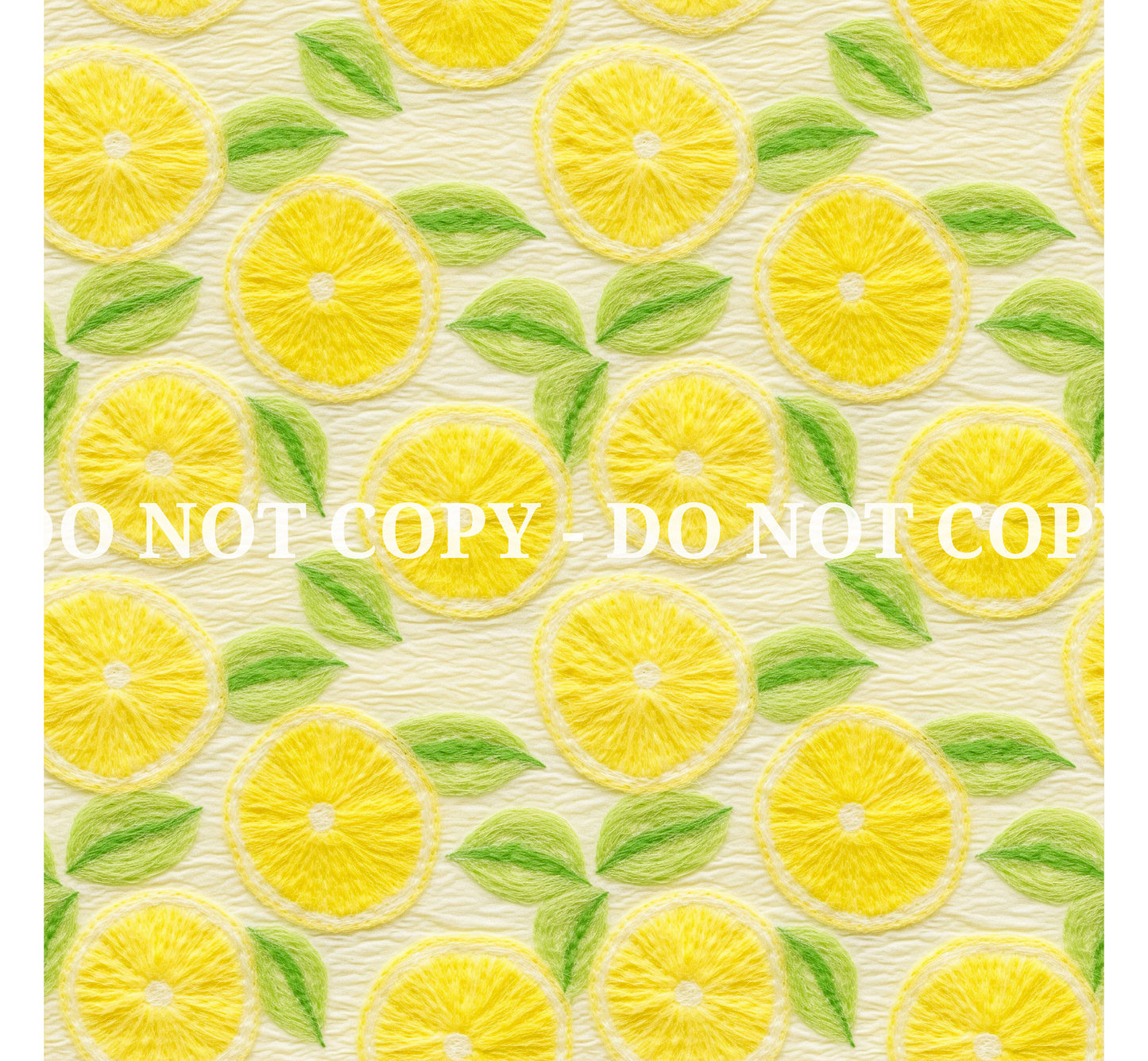 COZY LEMON PATTERN VINYL - MULTIPLE VARIATIONS