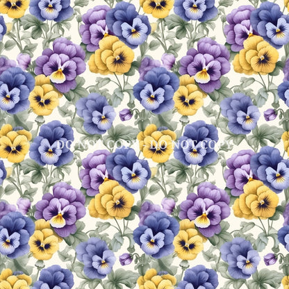 PANSEY FLOWERS - MULTIPLE VARIATIONS