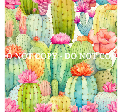 CACTUS DELIGHT PATTERN VINYL - MULTIPLE VARIATIONS