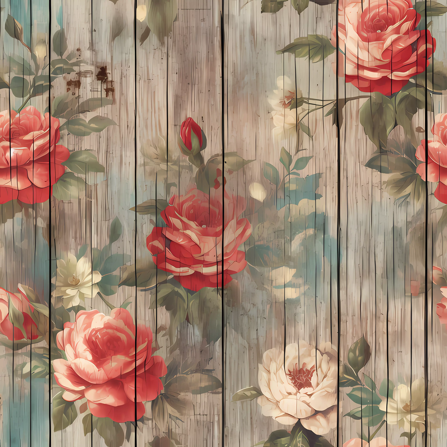 VINTAGE SHABBY CHIC VINYL - MULTIPLE VARIATIONS