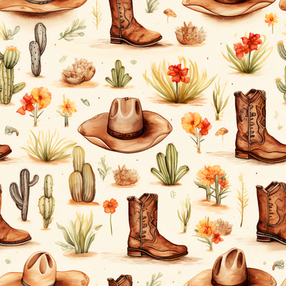 WILD WILD WEST PATTERN VINYL - MULTIPLE VARIATIONS