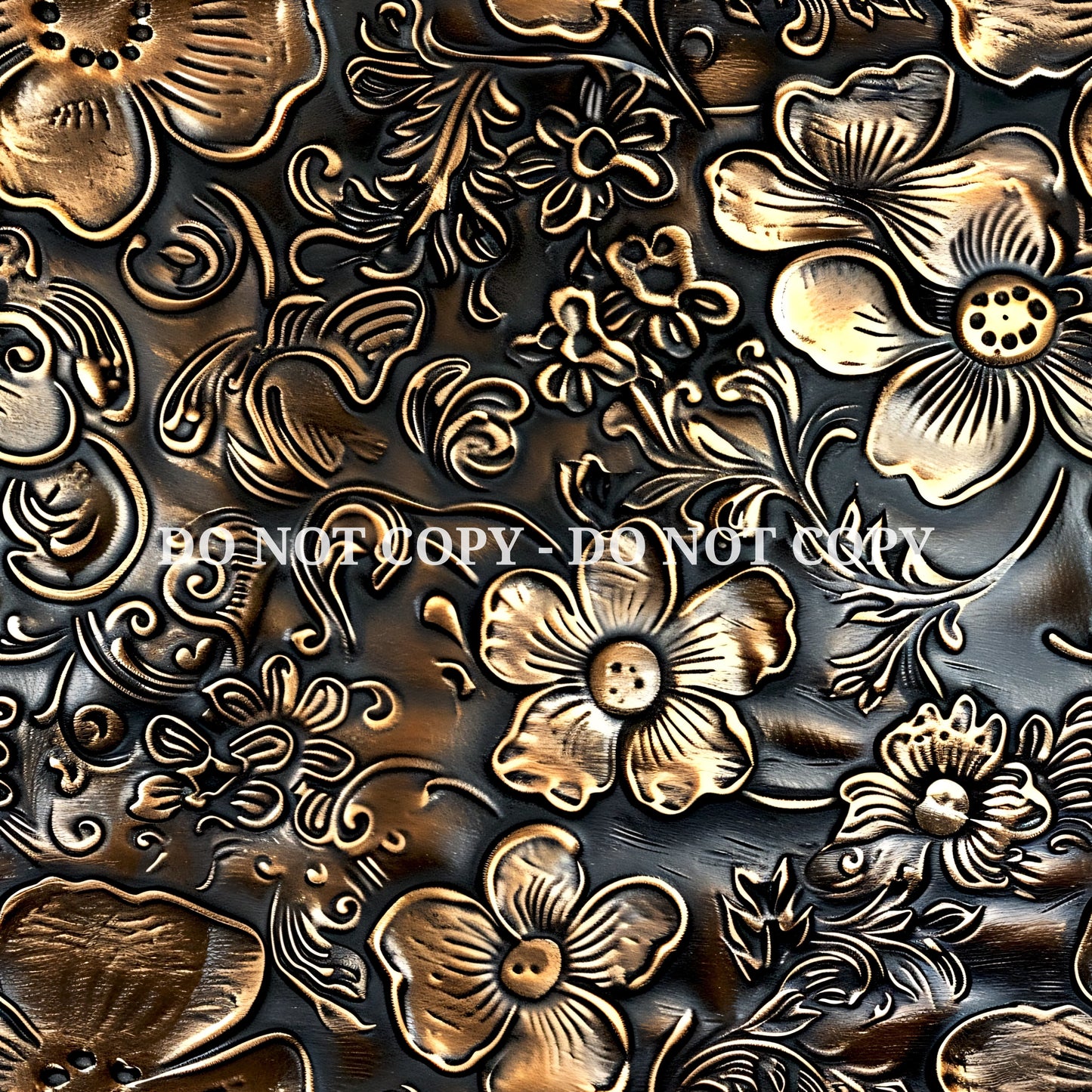 EMBOSSED FLORAL METAL - MULTIPLE VARIATIONS