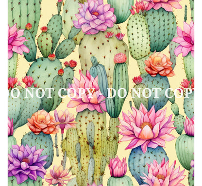 CACTUS DELIGHT PATTERN VINYL - MULTIPLE VARIATIONS