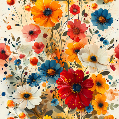 VIBRANT FLOWER - MULTIPLE VARIATIONS