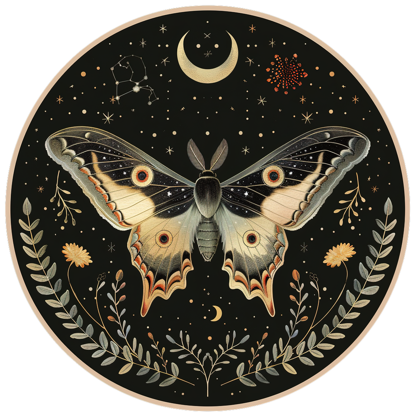 MOON MOTH - Decals