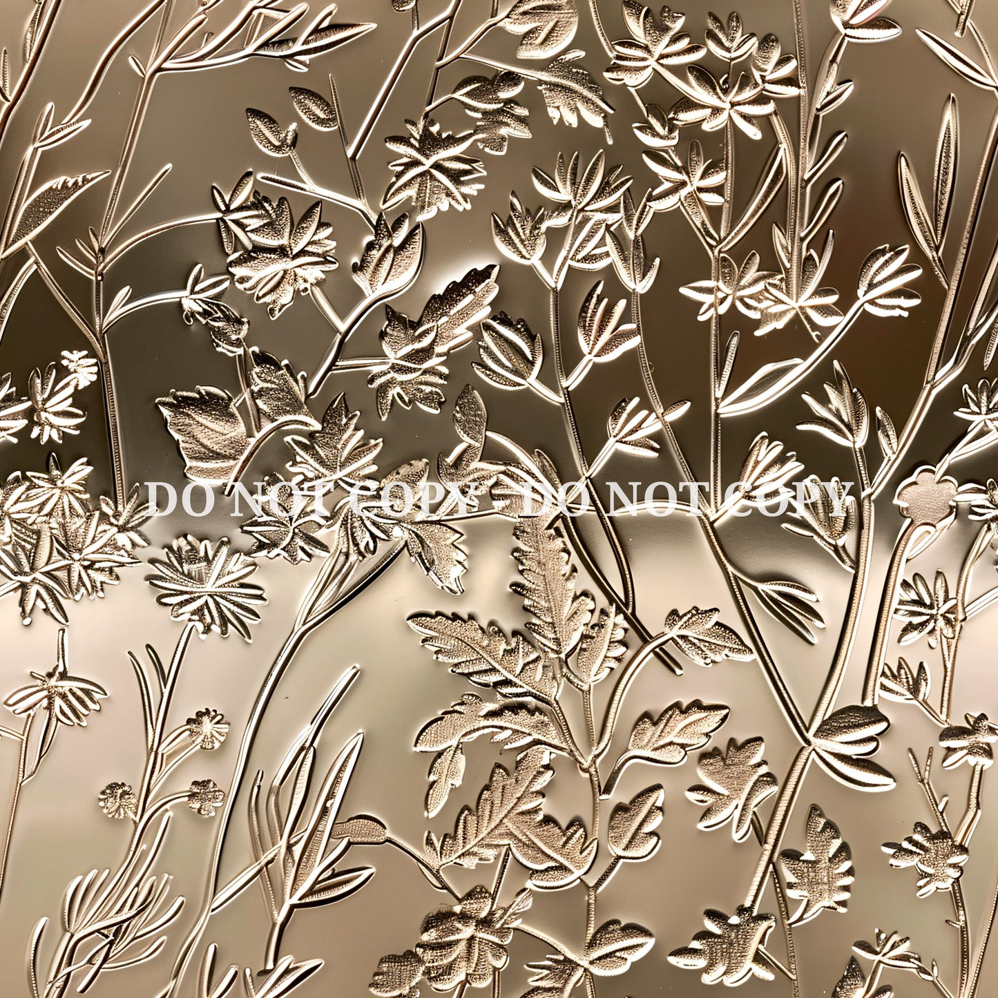 EMBOSSED FLORAL METAL - MULTIPLE VARIATIONS