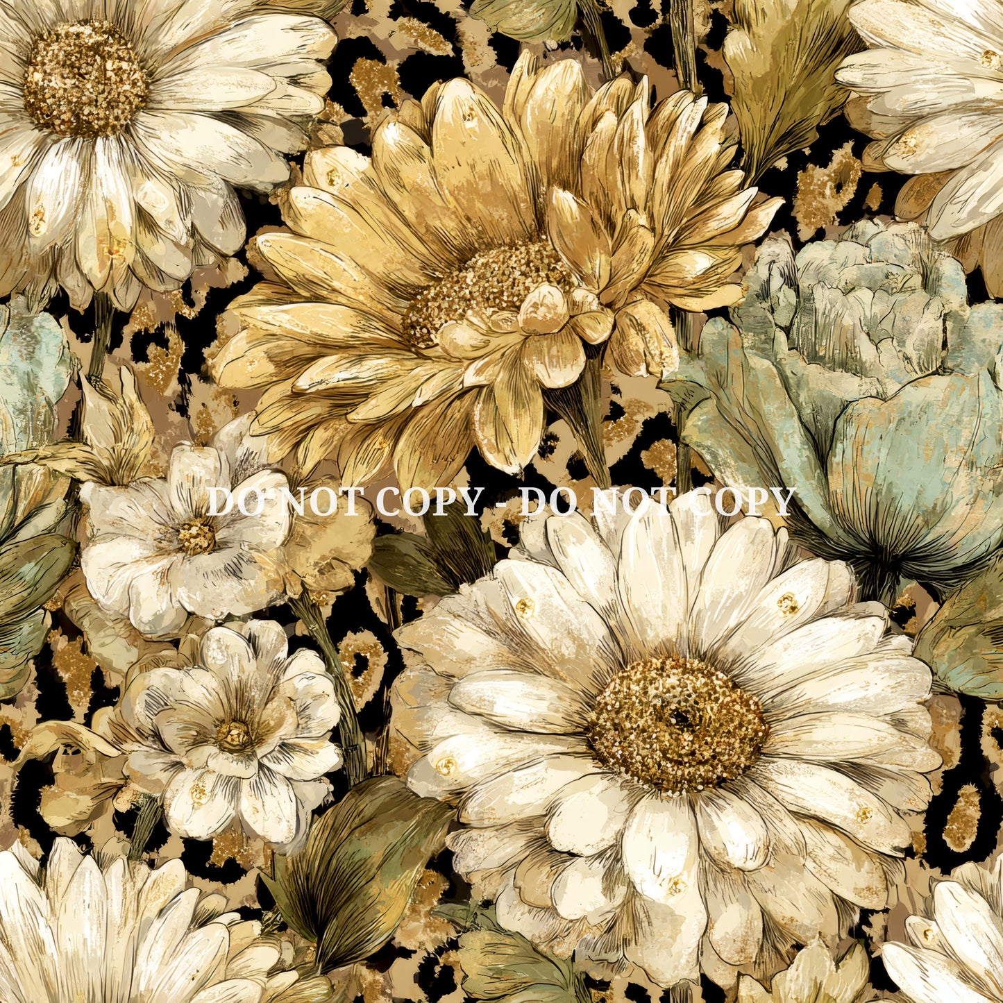 DAISY LEOPARD PRINT - MULTIPLE VARIATIONS