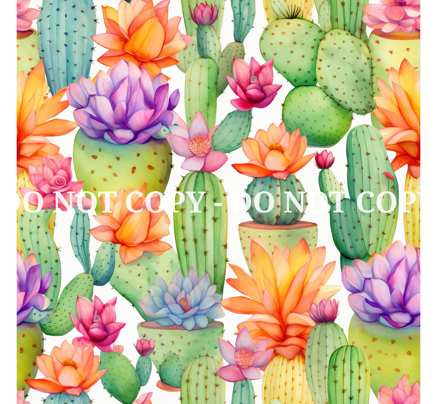 CACTUS DELIGHT PATTERN VINYL - MULTIPLE VARIATIONS