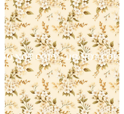 COTTAGE CORE PATTERN VINYL -  MULTIPLE VARIATIONS