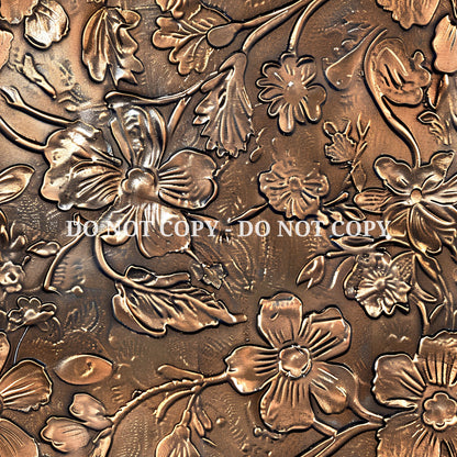 EMBOSSED FLORAL METAL - MULTIPLE VARIATIONS