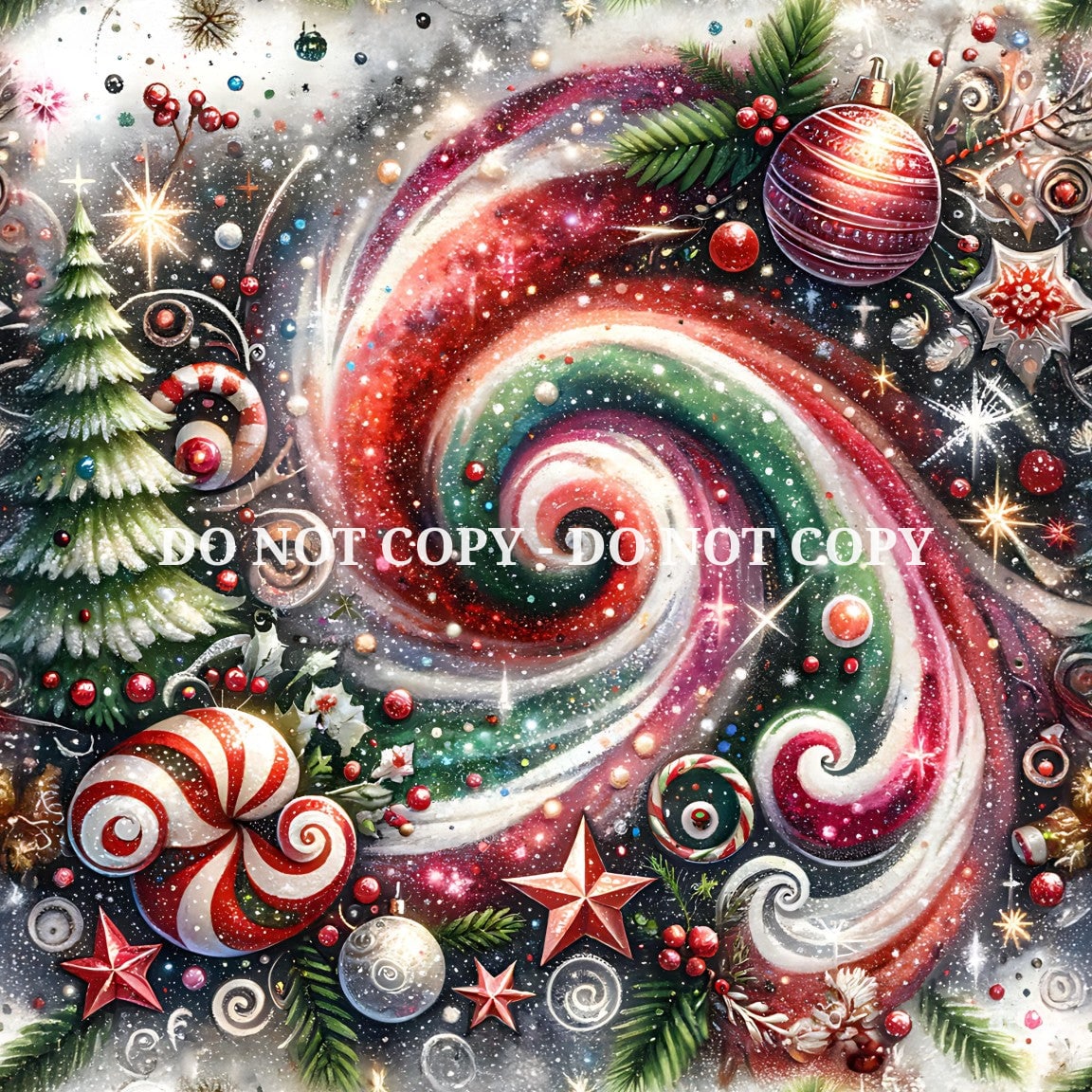 DOODLE CHRISTMAS - MULTIPLE VARIATIONS