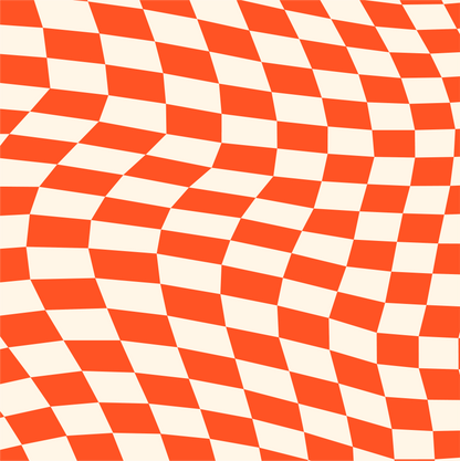 GROOVY CHECKERED PATTERN VINYL - MULTIPLE VARIATIONS